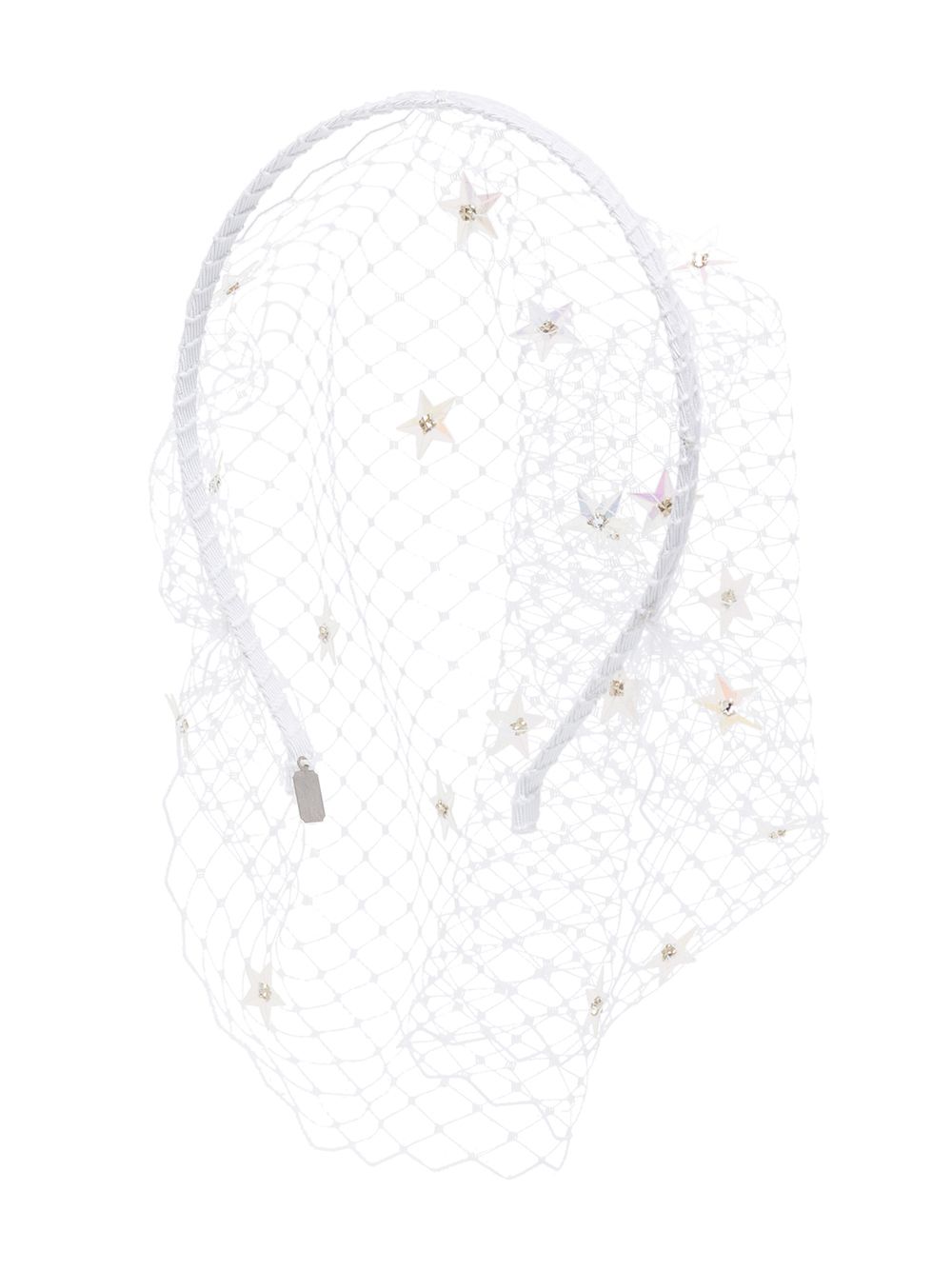 фото Gigi burris millinery showtime crystal-embellished veil