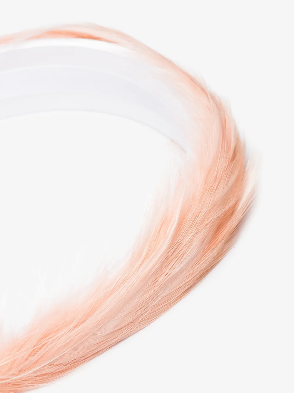 GIGI BURRIS MILLINERY PINK PLUME FEATHER HEADBAND,SS2028P14675599