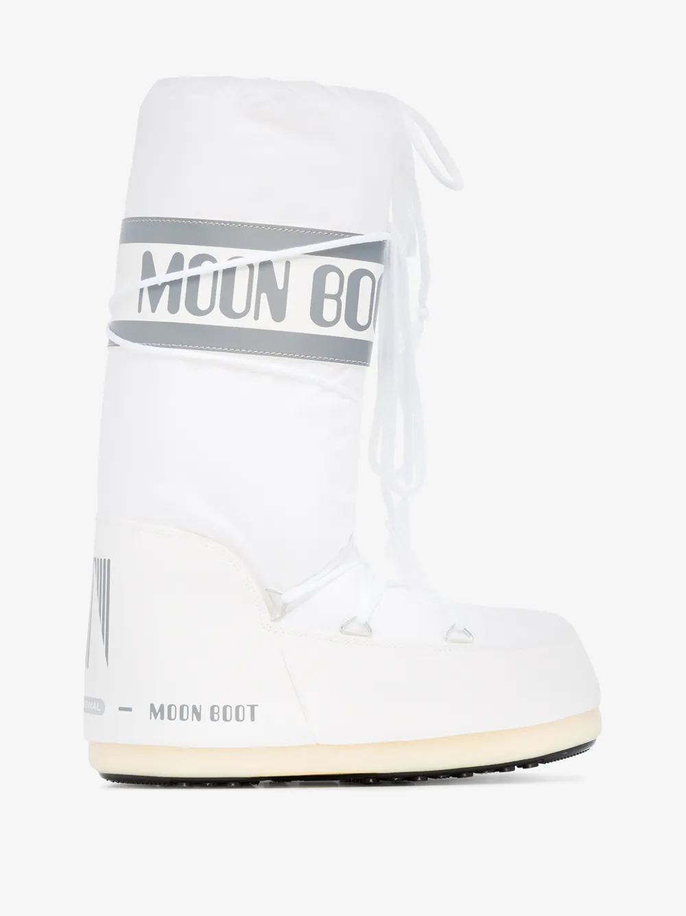 MOON BOOT WHITE ICON NYLON BOOTS,1400440014675665