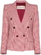 Image 1 of Alexandre Vauthier double-breasted houndstooth blazer
