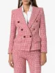 Alexandre Vauthier double-breasted houndstooth blazer