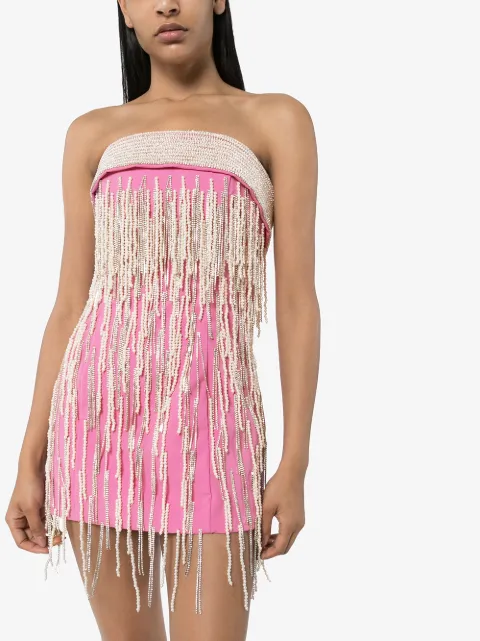 The Attico Strapless Mini Dress - Farfetch