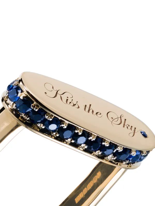 Dru 14kt Yellow Gold Kiss The Sky Signet Ring Farfetch Dru 14kt Yellow Gold Kiss The Sky