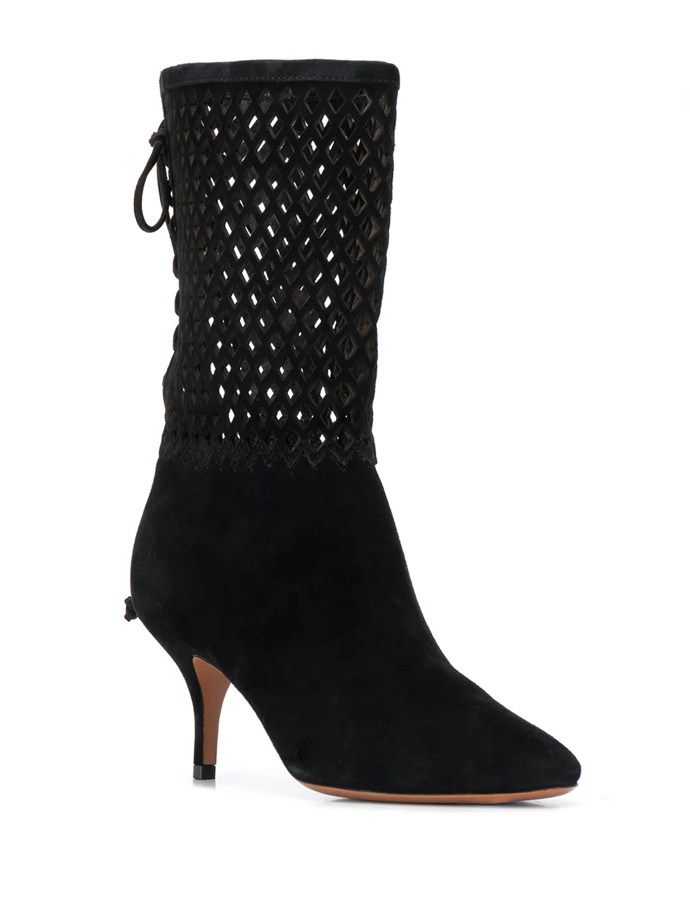 Alaïa panelled kitten heel ankle boots | Ankle Boots | Image 2
