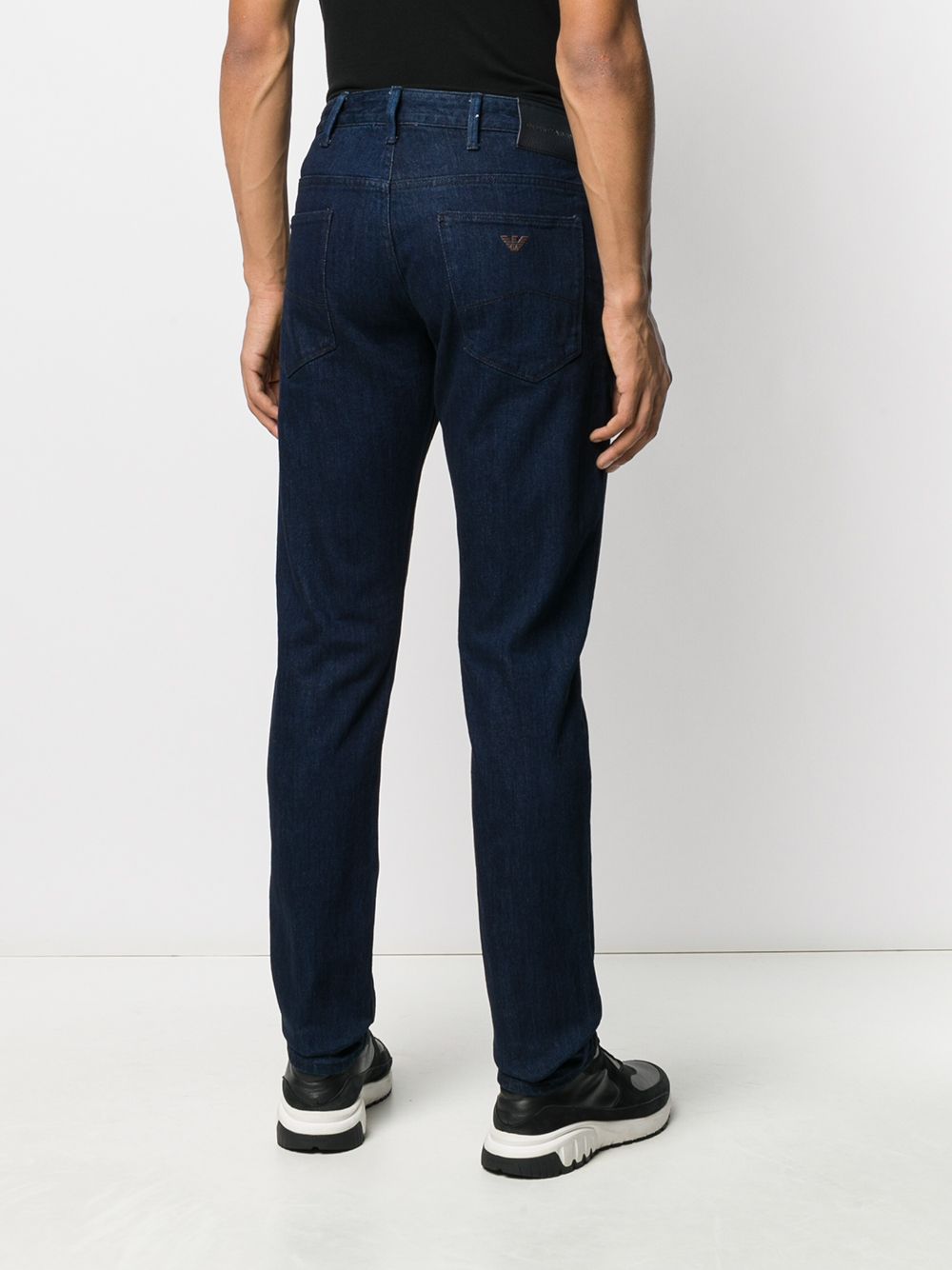 фото Emporio armani джинсы кроя слим с завышенной талией
