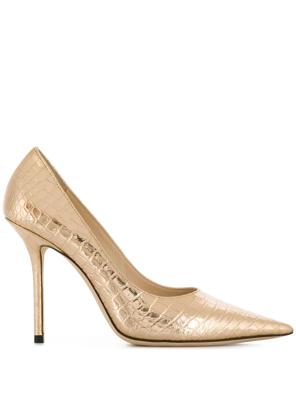 Jimmy Choo Love 100Mm Crocodile Effect Love JIMMY CHOO Love Getting Up To 67