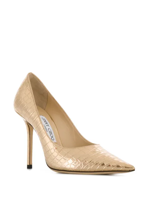 jimmy choo crocodile pumps