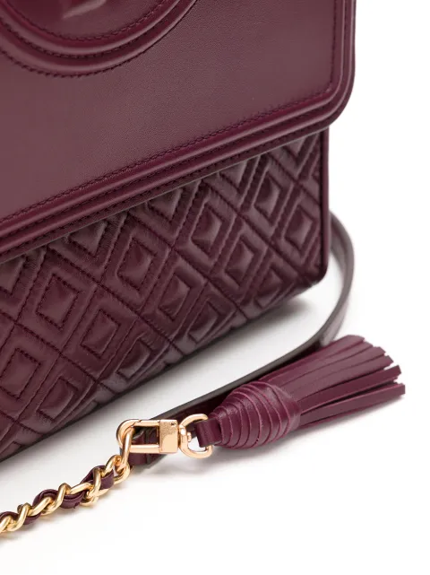 tory burch fleming maroon