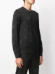 Alexander McQueen multiple skulls jumper