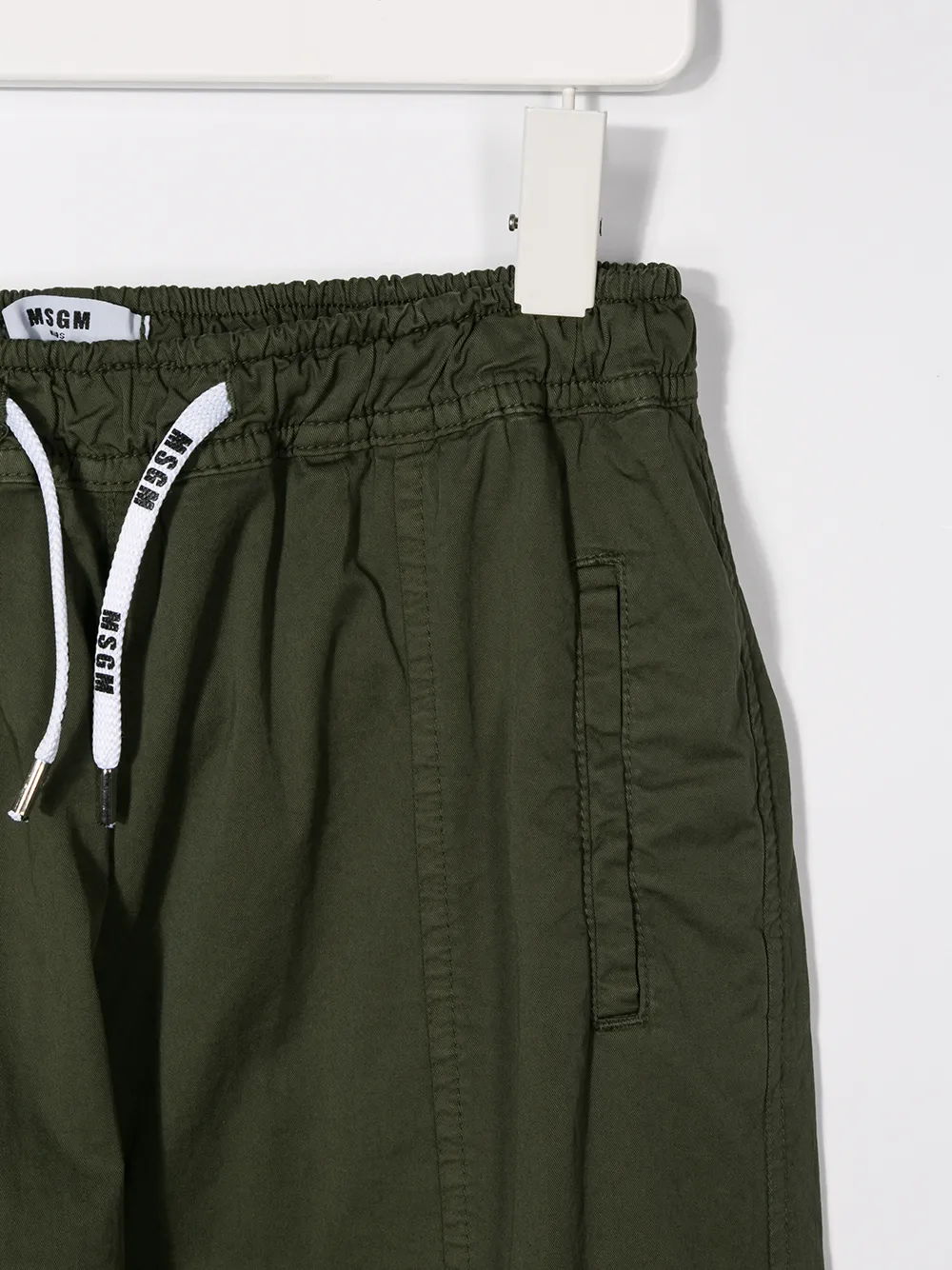 фото Msgm kids спортивные брюки карго