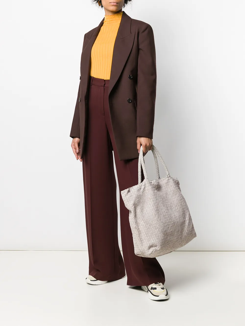 Officine Creative Oc Class 35 geweven tas - Grijs