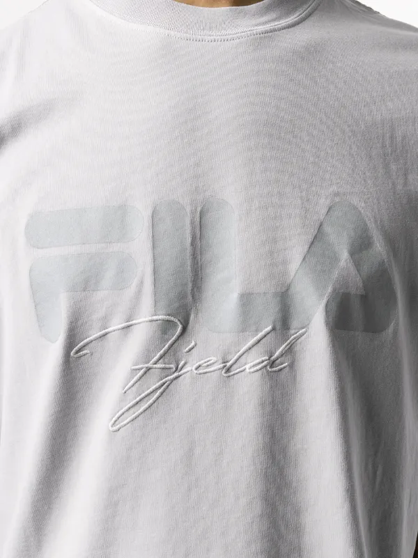 silver fila shirt