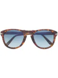 Persol tortoiseshell aviator sunglasses - Brown