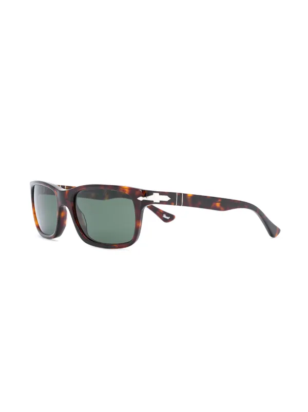Persol Rectangular Frame Sunglasses Farfetch