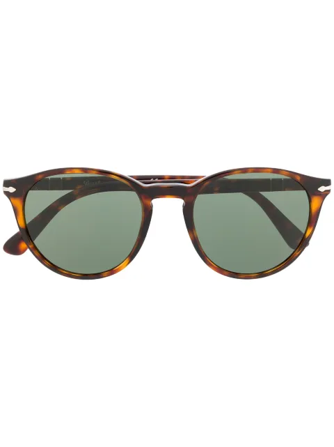 Persol lentes de sol con armazón redonda