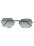 Ray-Ban octagonal frame sunglasses - Metallic