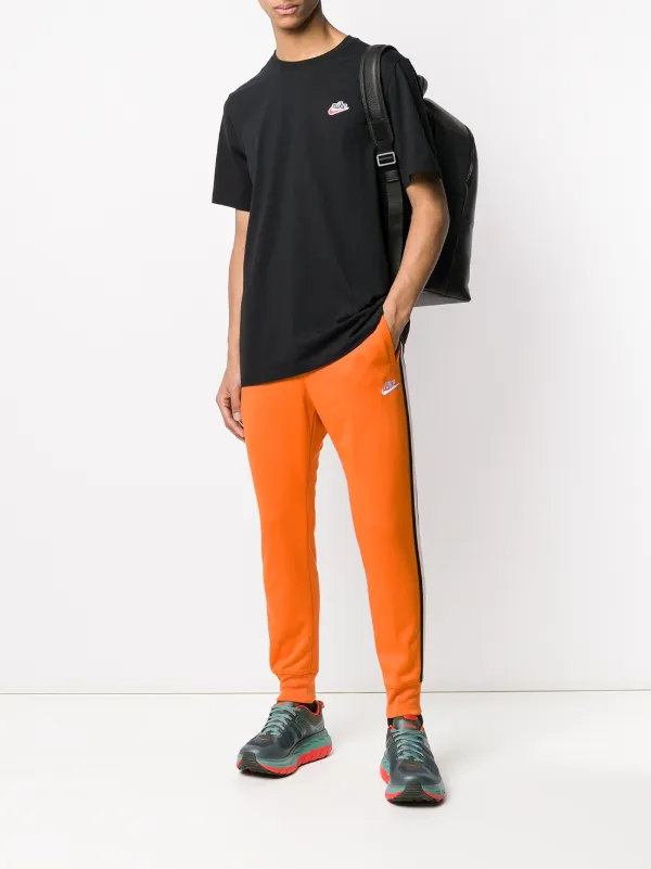 nike side stripe track pants