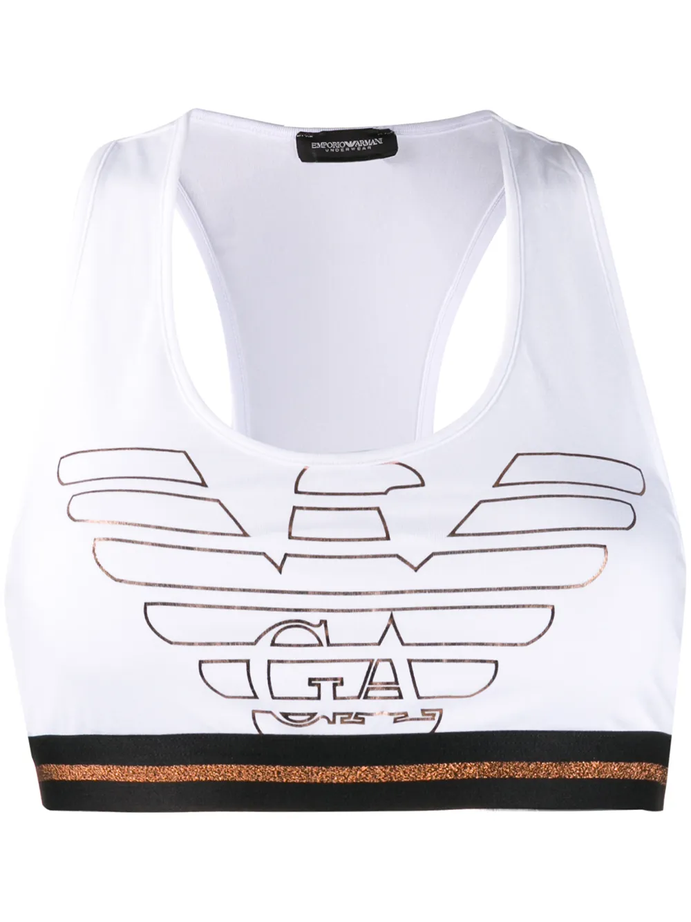 armani sports bra