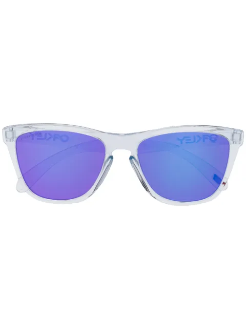 Oakley lunettes de soleil à monture transparente