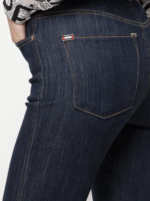 alice and olivia bell bottom jeans