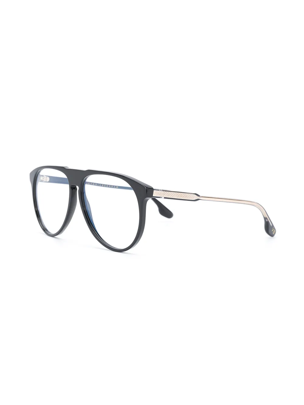 Victoria Beckham Bril met oversized montuur Zwart