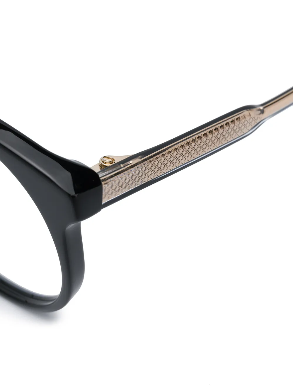 Victoria Beckham Bril met oversized montuur Zwart