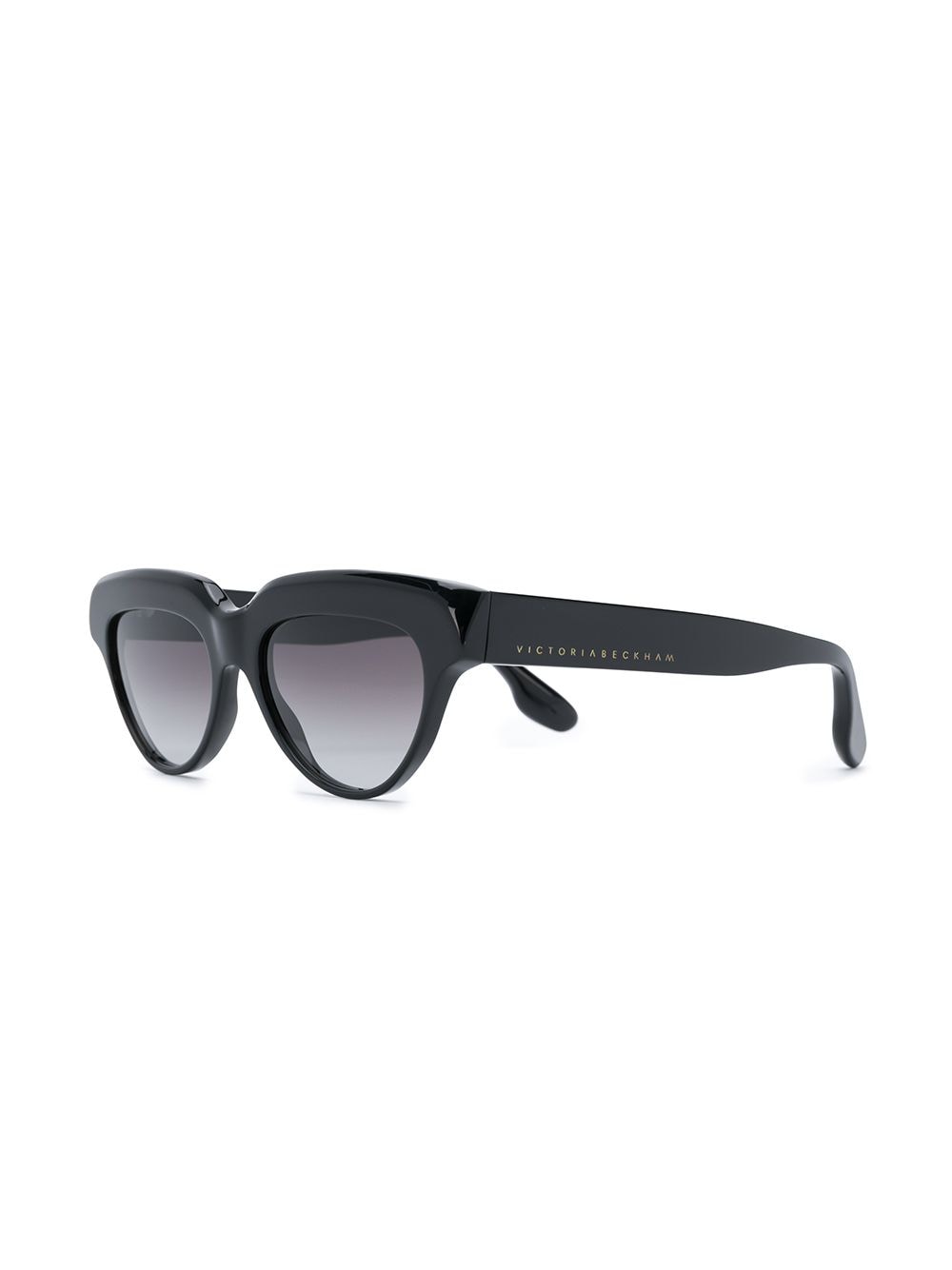 Shop Victoria Beckham Cat Eye Sunglasses In Black