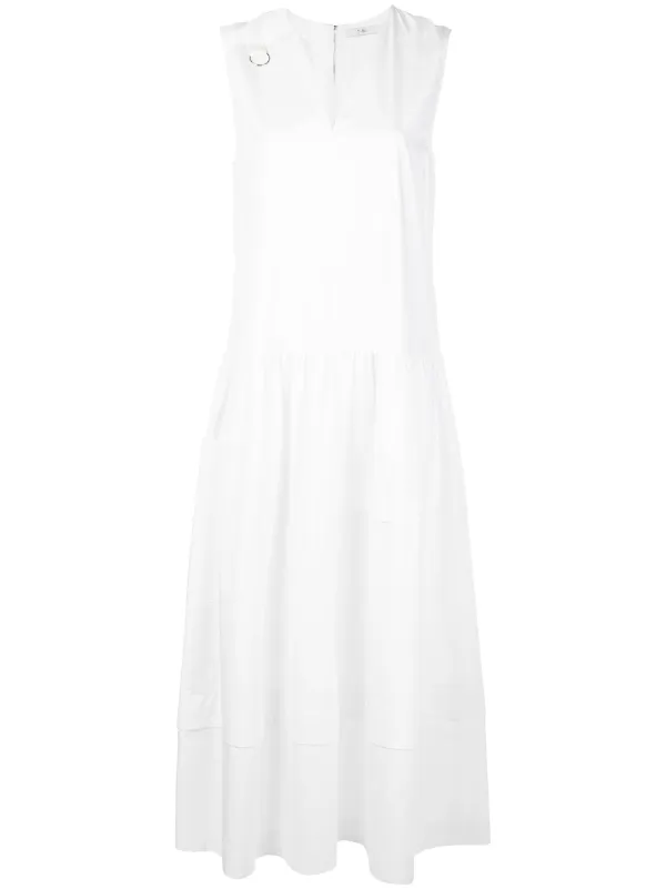 tibi white dress