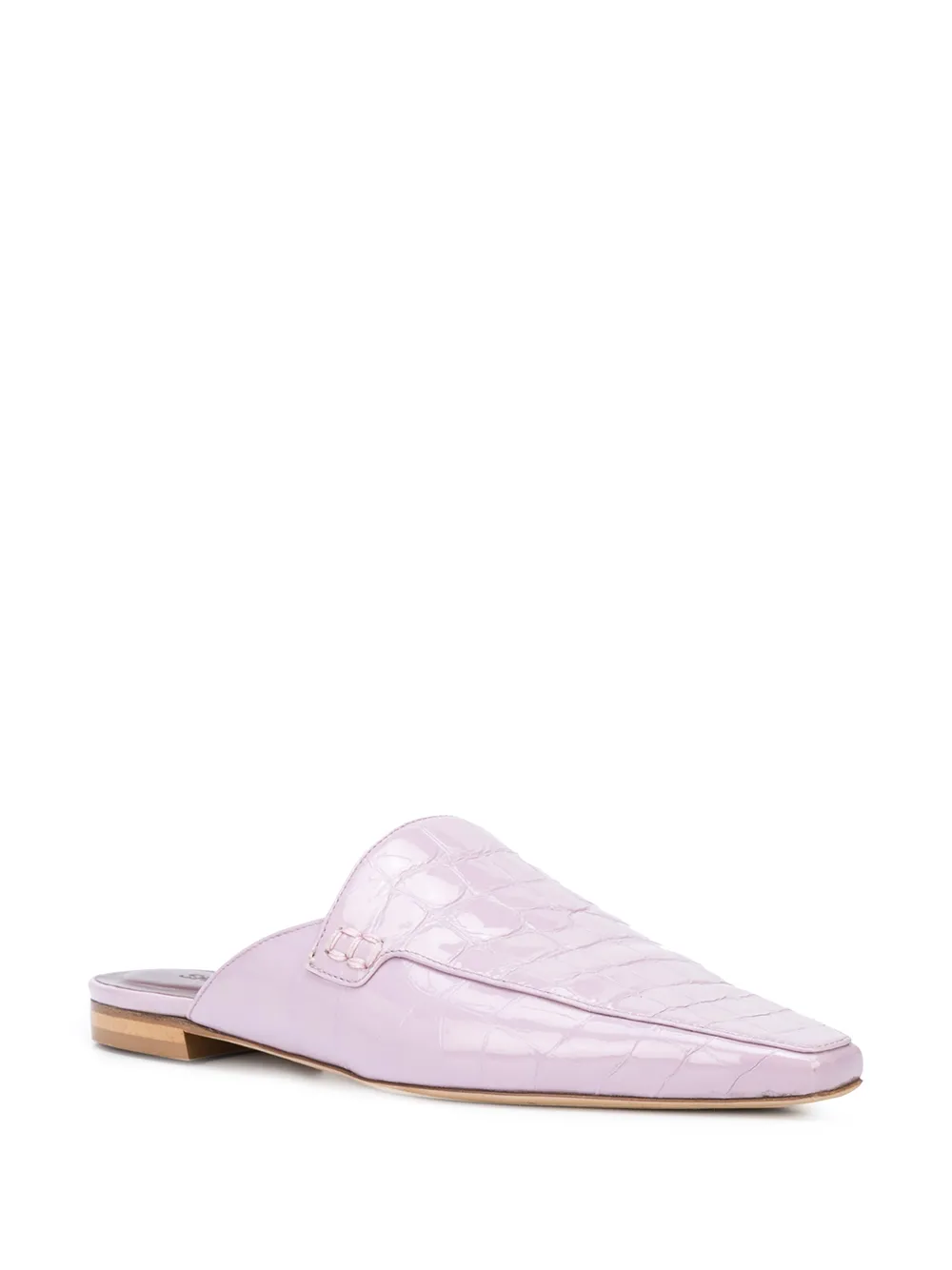 Sies Marjan crocodile-embossed mules | Heeled Mules | Image 2