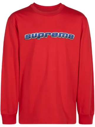 Supreme Chrome Logo long-sleeve T-shirt - Farfetch