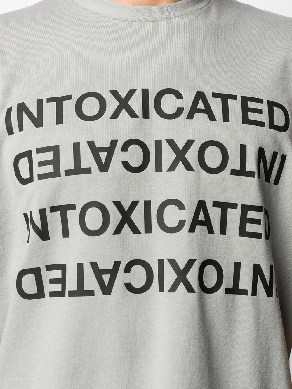 фото Intoxicated Mirror logo-print T-shirt