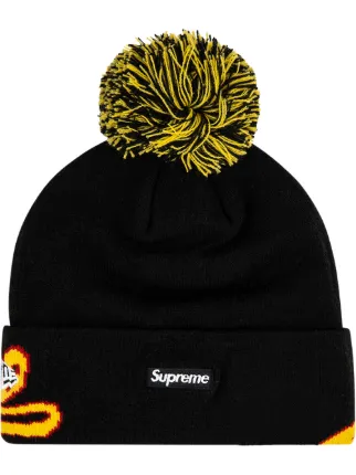 supreme script beanie