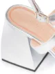 Nodaleto Bulla 85mm metallic sandals