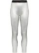 Image 1 of Paco Rabanne metallic logo waistband leggings