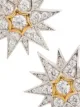 Apples & Figs Celestial crystal star earrings