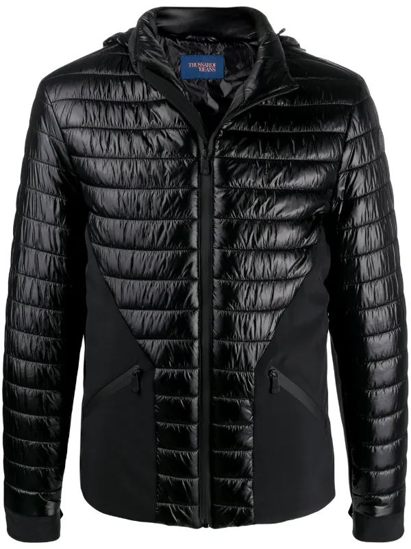 trussardi jeans coat