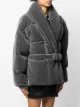 Alexandre Vauthier блестящий пуховик