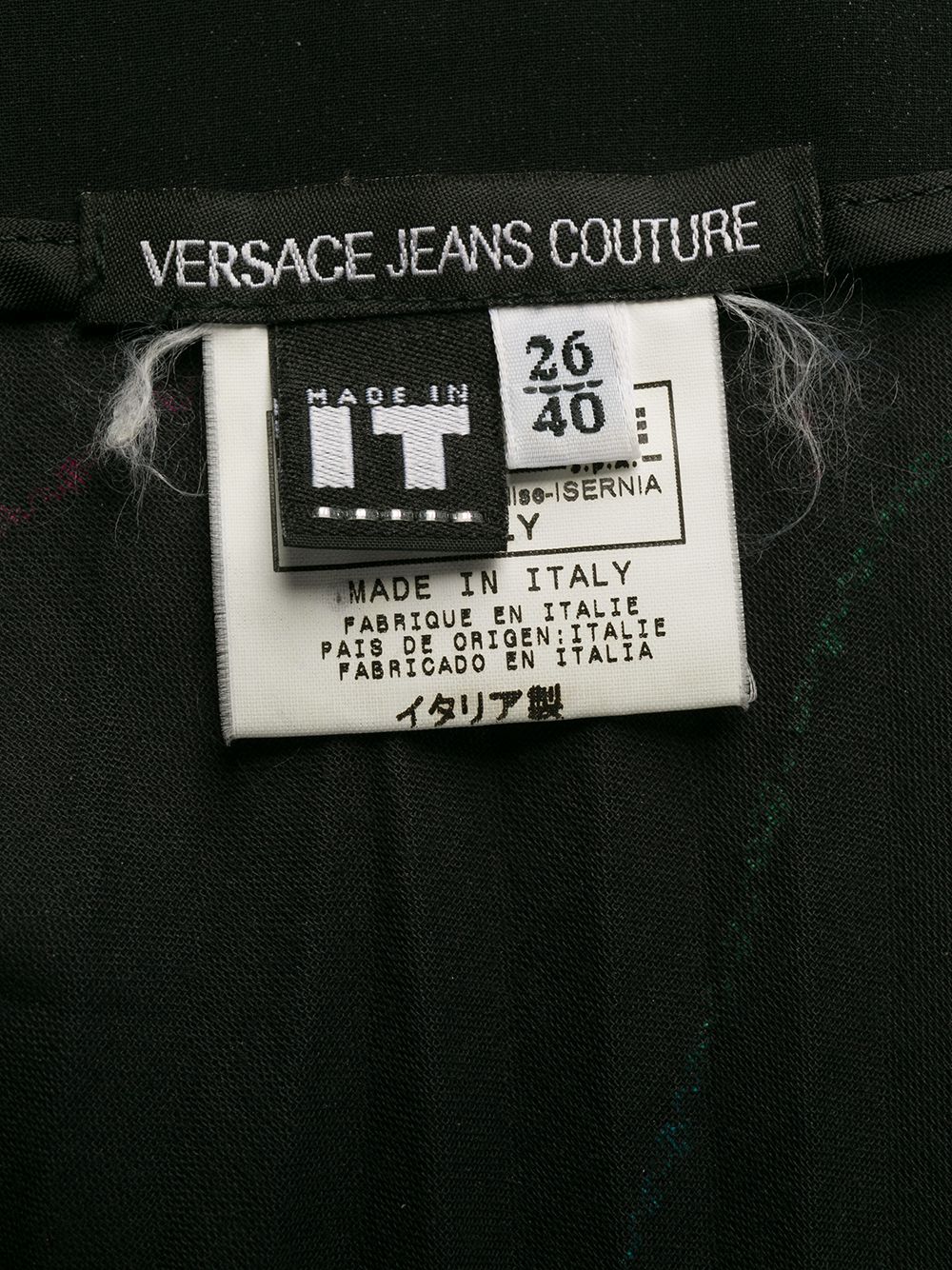 Affordable Versace 1990s thread embellishments pleated skirt Women