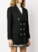 Yves Saint Laurent Pre-Owned جاكيت ضيق بصفي أزرار 1980