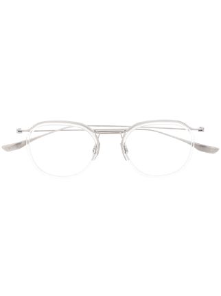 Dita Eyewear Oval Frame Glasses - Farfetch