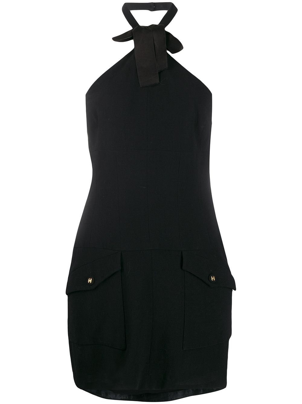 Chanel 2020 Mini Dress w/ Tags - Black Dresses, Clothing - CHA905759