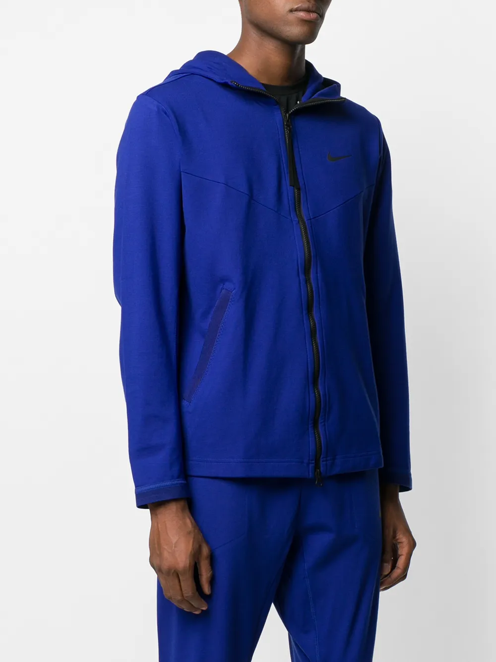  Nike Kapuzenjacke Mit Reißverschluss   Blau 