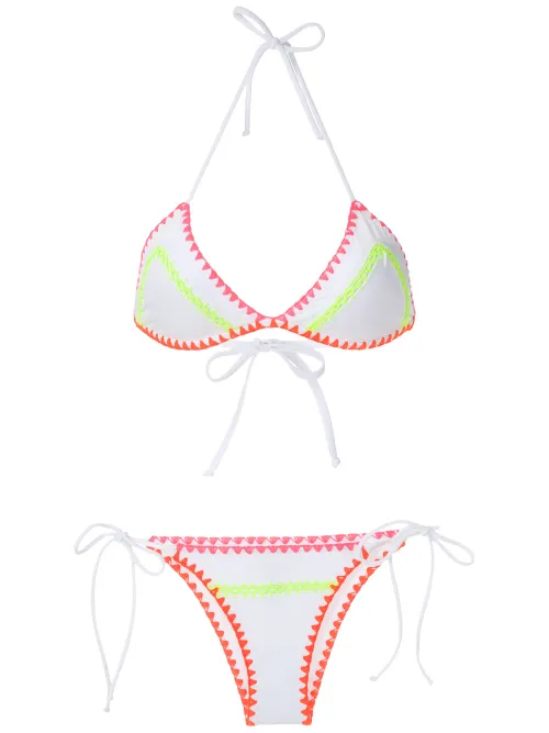 Brigitte bikini Crochê - Blanc - Brigitte - Modalova