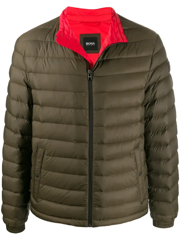 boss quilted jacket