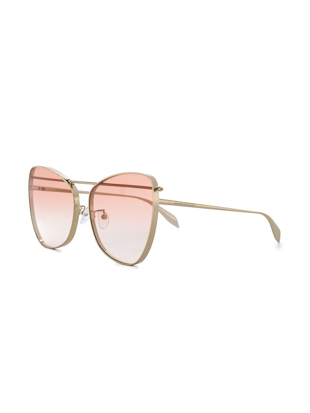 Alexander McQueen Eyewear AM0228S 004 zonnebril - Goud