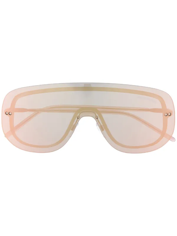 emporio armani pink sunglasses