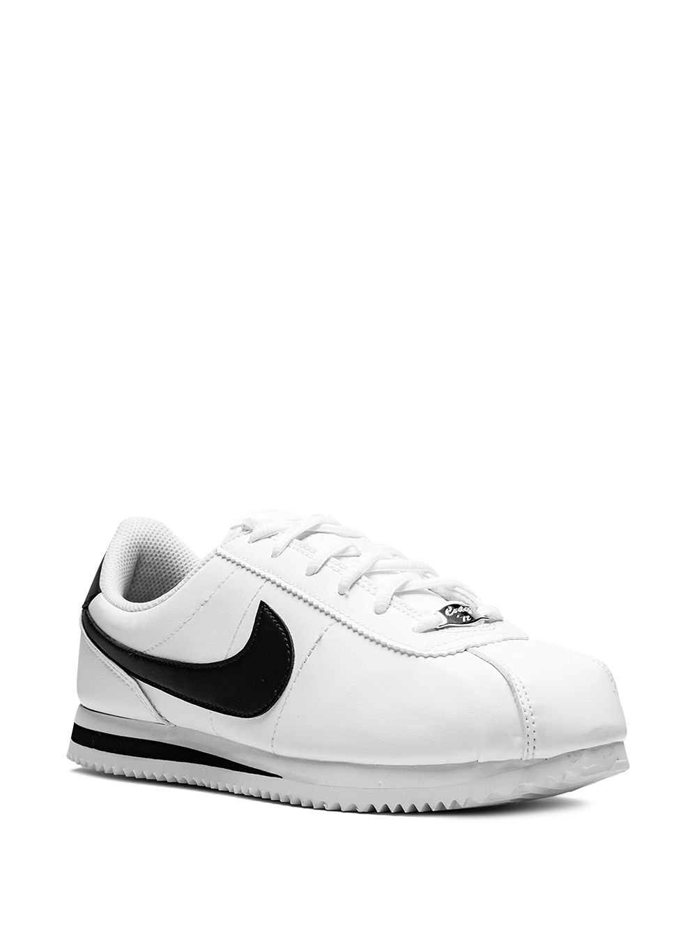 texto lado Día del Maestro Nike Kids Cortez Basic SL "White/Black" Sneakers - Farfetch