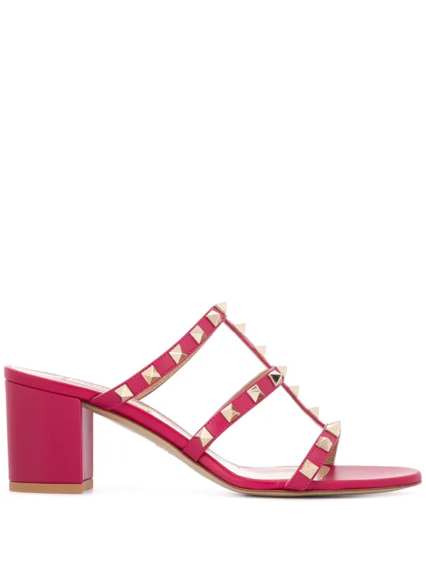 pink valentino sandals