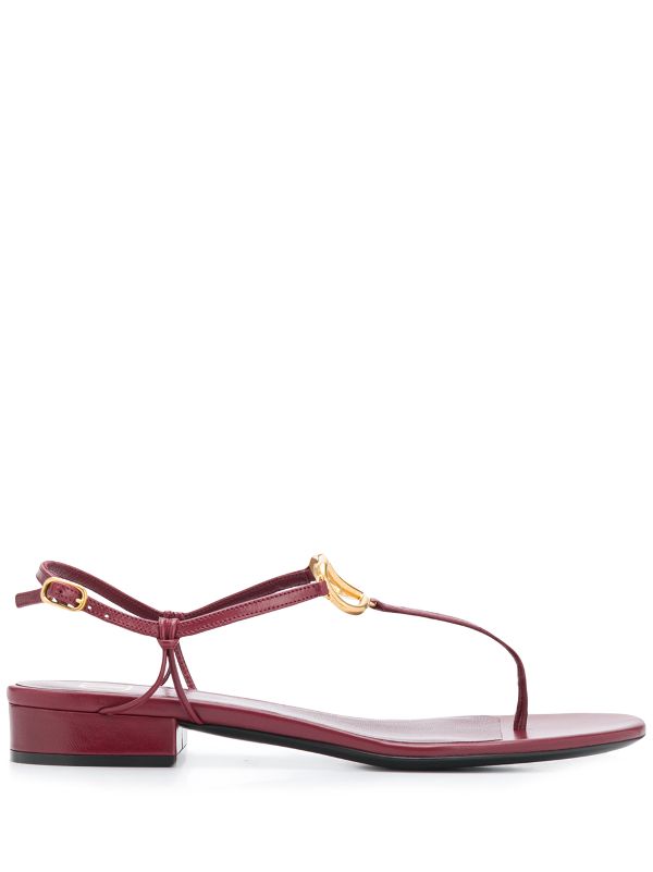 valentino thong sandals