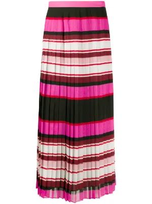 Valentino Garavani tied-waist Pleated Skirt | Pink | FARFETCH